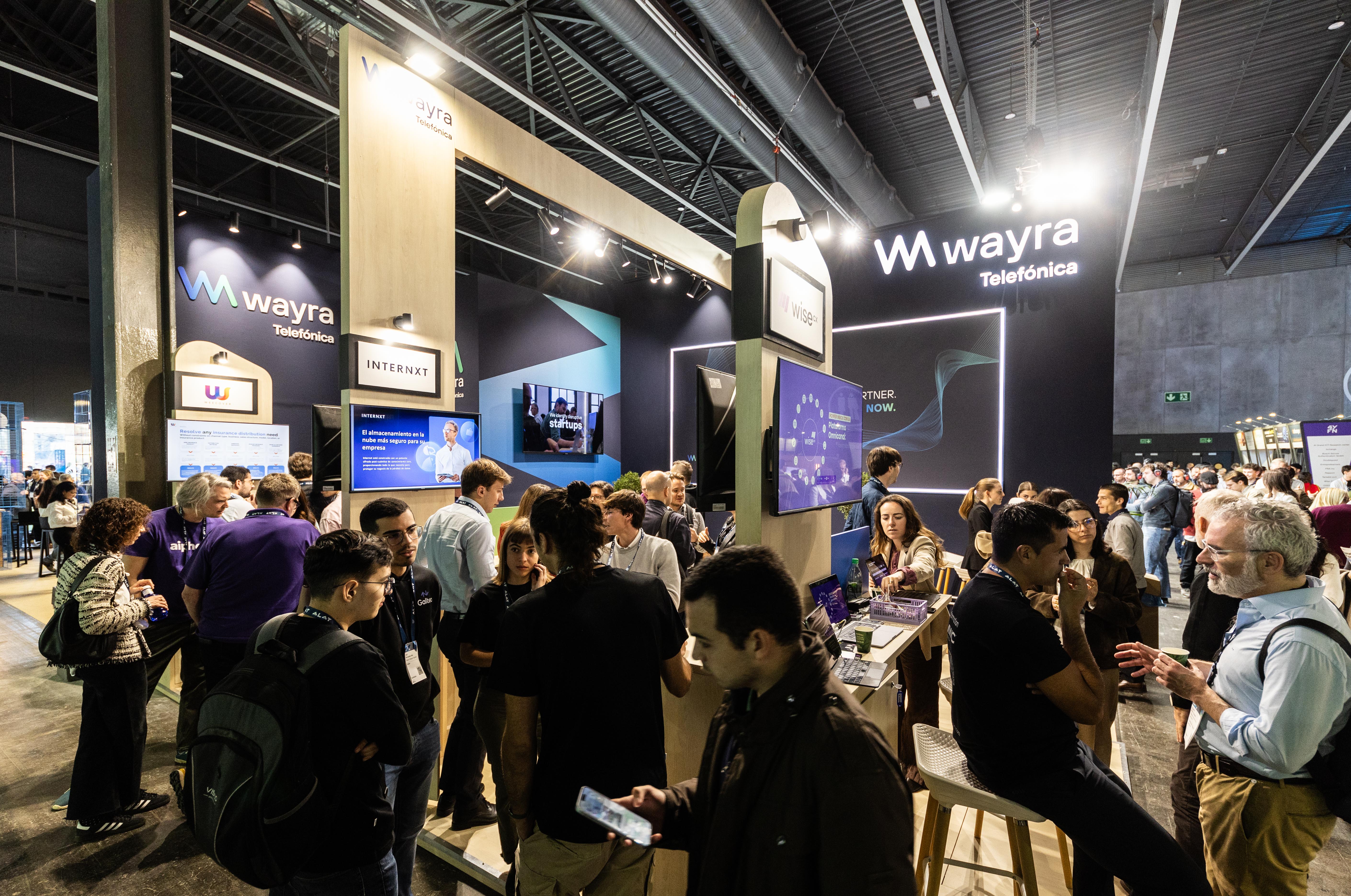 Wayra participates one more year with its own stand at 4FYN, a parallel event to MWC 2025.