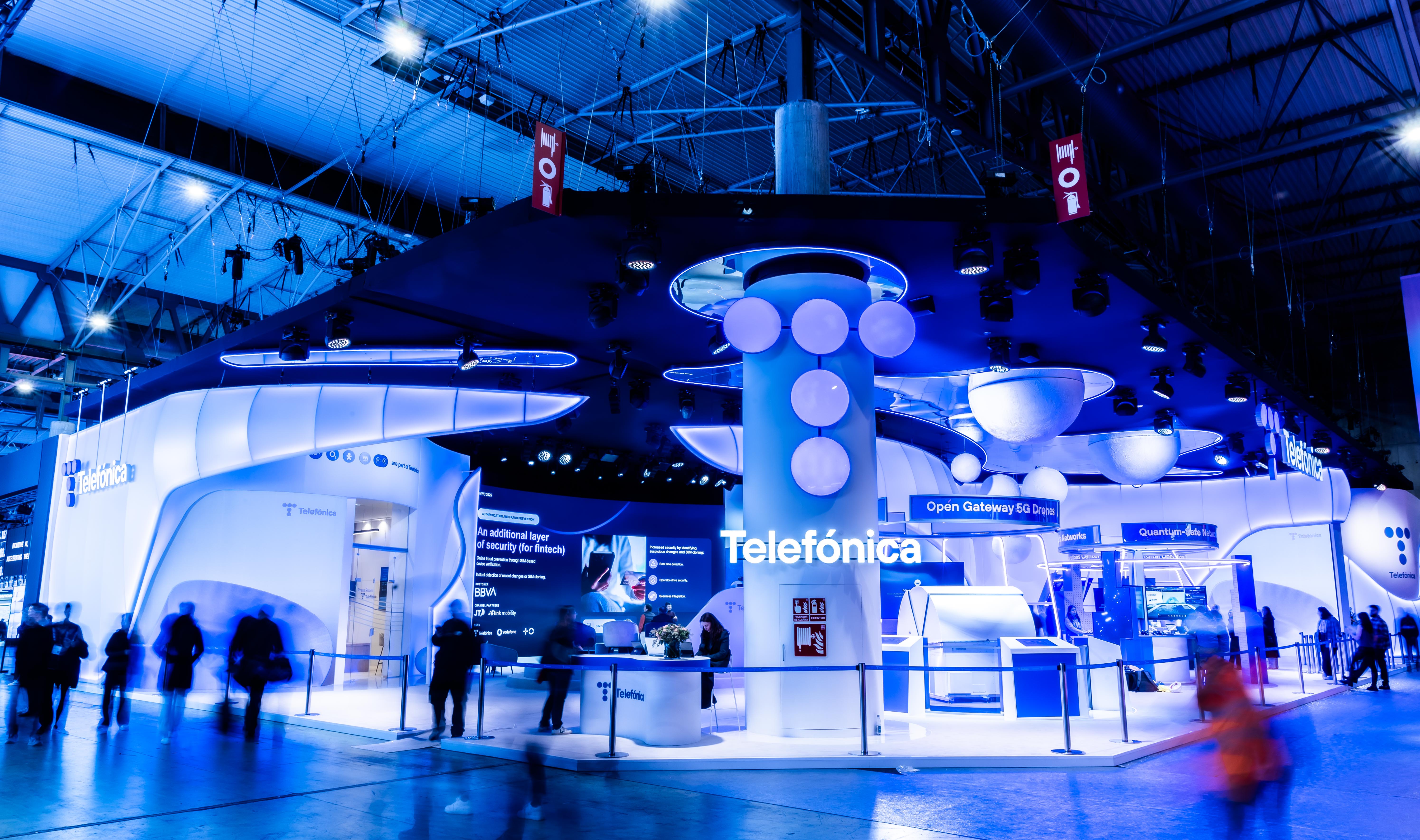 Telefónica transmits the innovative spirit of the company in its search for the most cutting-edge technology to lead the digital era.