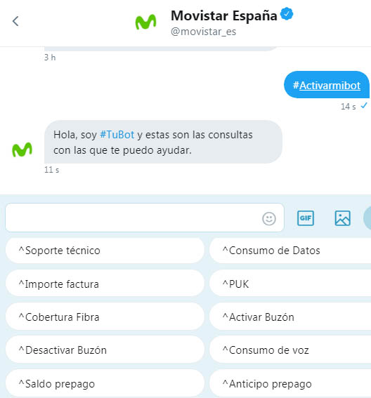 Buzon best sale voz movistar