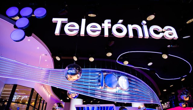 Stand de Telefónica en MWC