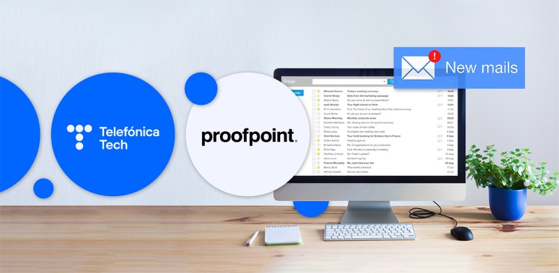 Imagen Telefónica Tech se alía con Proofpoint