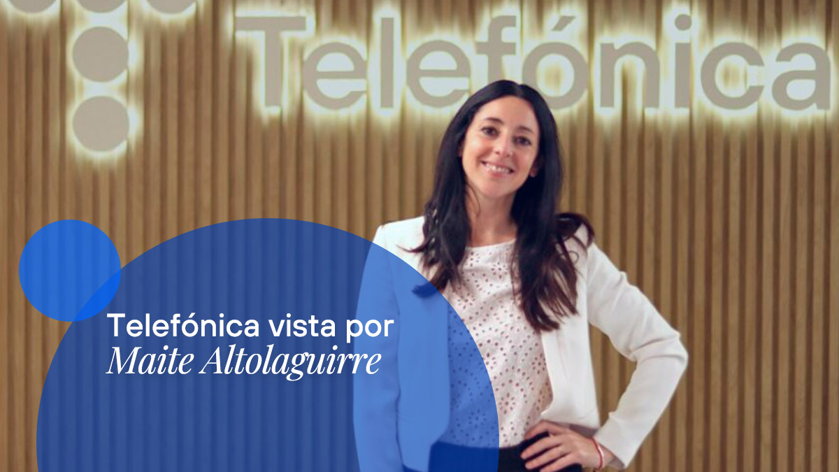 Conoce a Maite Altolaguirre, analista Adm/Staff. Descubre su trayectoria profesional y visión personal en Telefónica.