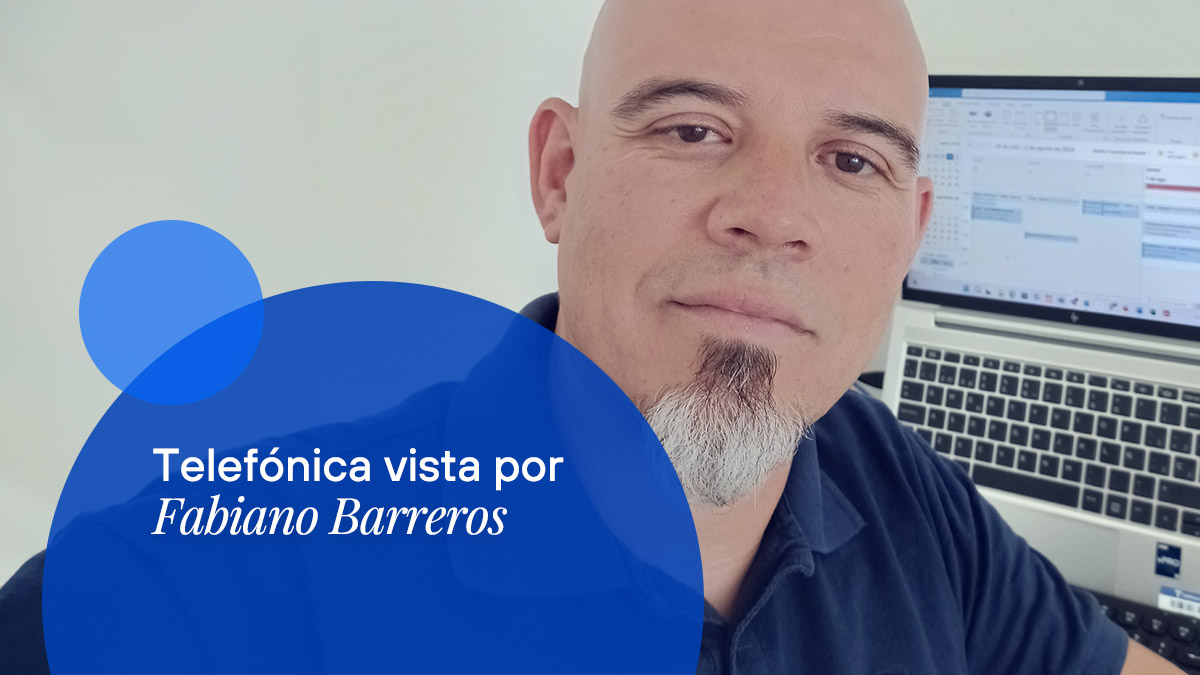 Conoce a Fabiano Barreros, de Global CTIO en España. Descubre su trayectoria profesional y visión personal de la empresa.