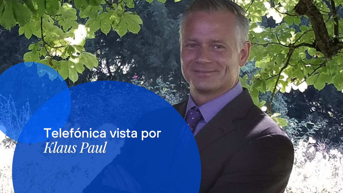 Conoce a Klaus Paul, responsable de RPA (Robotic Process Automation). Descubre su trayectoria profesional y visión personal.