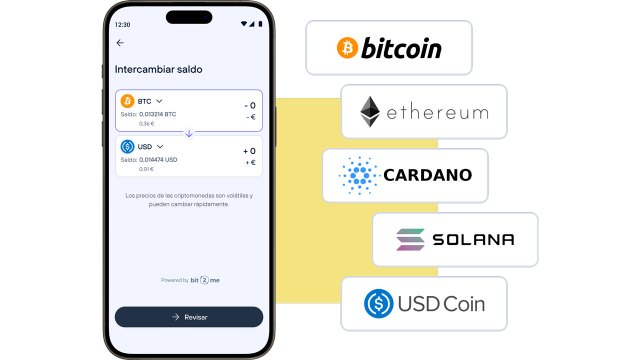 TU Wallet - Intercambiar saldo